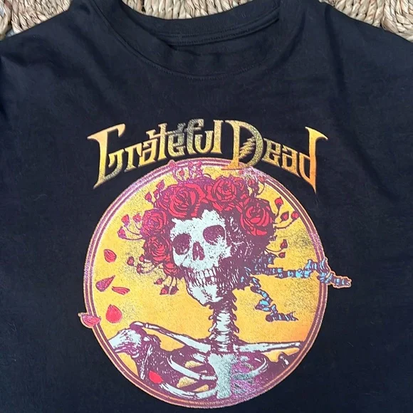 Grateful Dead Oversized Graphic T-Shirt- Art Class- Girls Size Large - Picture 2 of 8